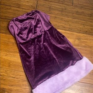 Urban Outfitters Purple Velvet Dress